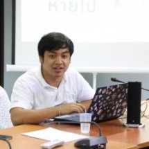 ประชาสัมพันธ์โครงการฯให้กับน้องๆโรงเรียนท้ายหาด จ.สมุทรสงคราม