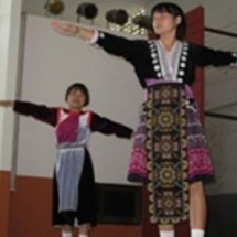 การออกกำลังกายเต้นแอโรบิกวิถีชีวิตชนเผ่าตามหลักปรัชญาของเศรษฐกิจพอเพียง