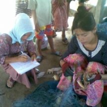 กิจกรรมสำรวจสัตว์น้ำ(ปลา)ในชุมชน