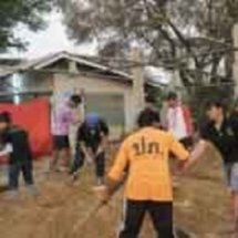 สร้างอาคาร ศูนย์ประสานงานช่วยเหลือผู้ประสบภัย