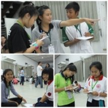 การอบรมเชิงปฏิบัติการ 1 : เปิดประตูสู่การเรียนรู้...พัฒนาโครงการและสร้างสรรค์กระบวนการทำงานเพื่อสิ่งแวดล้อม ปี 3 รอบที่ 1  ระหว่างวันที่ 14-18 ตุลาคม 2557