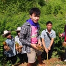 เวทีการเรียนรู้ สรุปบทเรียนการทำโครงการ เสริมเทคนิคการระดมทรัพยากรในชุมชน