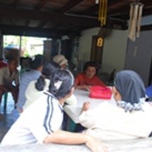 เวทีประชุมหาแกนนำชุมชนบ้านแหลม-บ้านทุ่ง ต.เกาะสุกร อ.ปะเหลียน จ.ตรัง