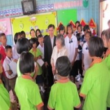 โรงเรียนโคกเพชรวิทยาคารรับการตรวจเยี่ยมประเมินความพร้อมก่อนเข้ารับการประเมินจริงจากมูลนิธิสยามกัมมาจล