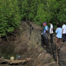 เวทีสัญจรโครงการ  สร้างชุมชนบริหารจัดการตัวเองในพื้นที่ประสบพิบัติภัยสึนามิ ระยะที่ 1 :  พื้นที่จังหวัดระนอง