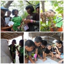 ค่ายเยาวชนนักสืบป่าชายเลน 31 พ.ค. - 1 มิ.ย. 2557 กลุ่มเยาวชนรักษ์คลองบางสน จ.ชุมพร