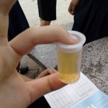 กิจกรรมตรวจวัดคุณภาพของน้ำก่อนลงมือดำเนินกิจกรรม