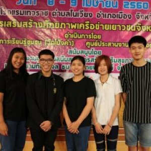 โครงการหมอน้อยสมุนไพร ตำบลปงสนุก อำเภอเวียงสา จังหวัดน่าน