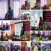 ทีมขับเคลื่อนเข้าจัดอบรมเชิงปฏฺบัติการให้โรงเรียนลาดบัวหลวงไพโรจน์วิทยา