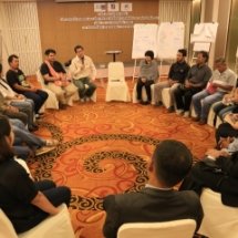 เวทีการประเมินเสริมพลัง โครงการการสร้างชุมชนบริหารจัดการตัวเองในพื้นที่ประสบพิบัติภัยจากคลื่นยักษ์สึนามิ