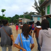 ลงเพื่อที่ครั้งที่ ๑ เพื่อพบแกนนำชุมชน