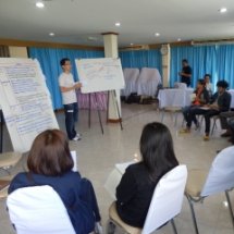 เวทีเตรียมความพร้อมทีมพี่เลี้ยงโครงการสึนามิฯ 