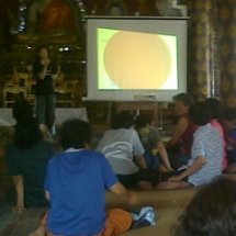 ประชุมให้ความรู้(ชาวบ้านแม่พริกลุ่ม)