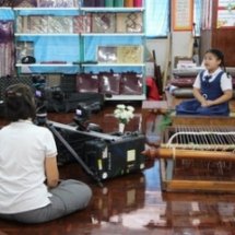 ถ่ายทำ BP กิจกรรมอนุรักษ์หัตถกรรมพพื้นบ้านเสื่่อจันทบูร