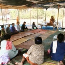 เยาวชนชาวดินบ้านโคกกลางเรียนรู้ประเพณีฮีตสิบสอง คลองสิบสี่ : เดือนอ้ายบุญเข้ากรรม