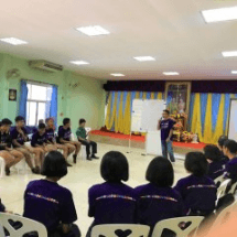 เวทีการติดตามความก้าวหน้าการดำเนินโครงการวิจัยของ อบต.หนองอียอ 