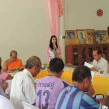 ประชุมชี้แจงความรู้ ความเข้าใจในแนวทางการดำเนินงานใช้ชุมชนและผู้ที่เกี่ยวข้องทราบ