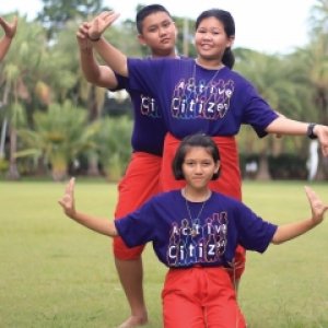 เยาวชนตาบลบางขันแตก อนุรักษ์นาฏศิลป์การราพื้นบ้านในตำบลบางขันแตก