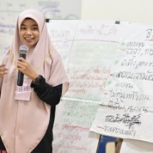 อบรมเชิงปฎิบัติการพัฒนาศักยภาพพี่เลี้ยงเยาวชนจังหวัดสตูล (โมดุลที่ 2)