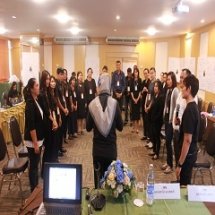 อบรมเชิงปฏิบัติการพัฒนาครูผู้สอนภาษาไทย ครั้งที่ 1